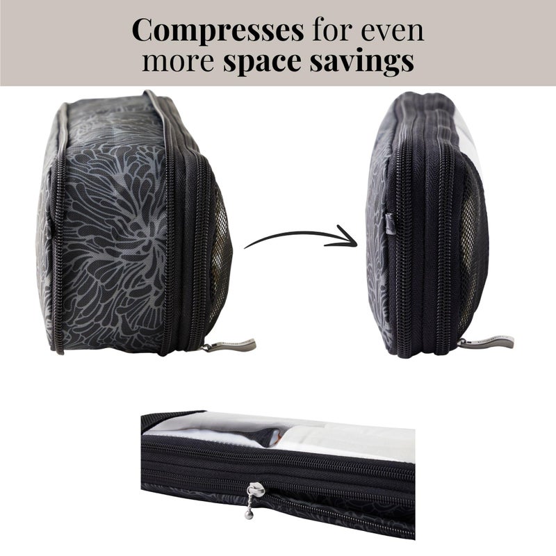 Baggallini Long Compression Cube - Lightweight Compression Packing Cube for Travel - Image 2